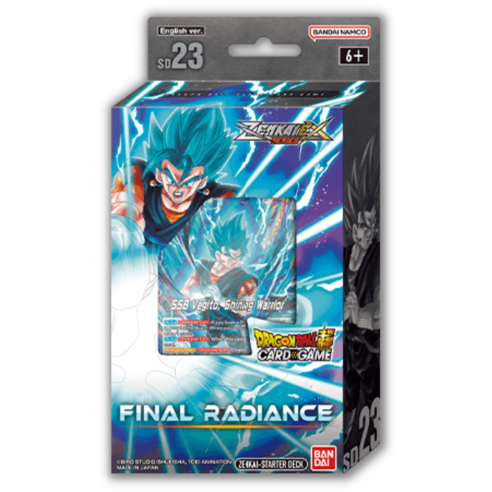 DBS Card Game - Final Radiance - SD23 - Starter Deck - Englisch