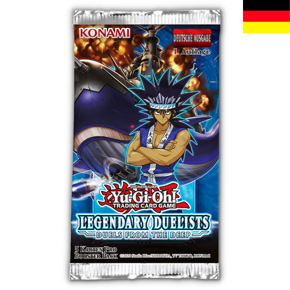 Yu-Gi-Oh! Legendary Duelists: Duels from the Deep - Booster Pack - Deutsch - 1. Auflage