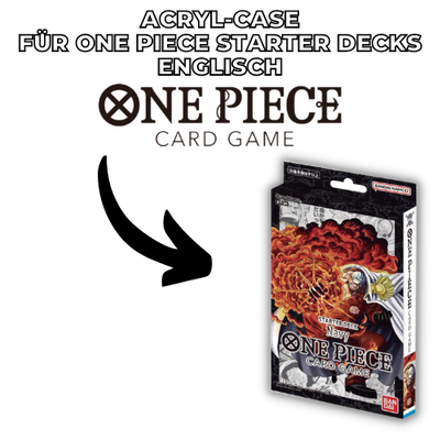Acryl Case - One Piece Card Game - Starter Deck (Englisch)