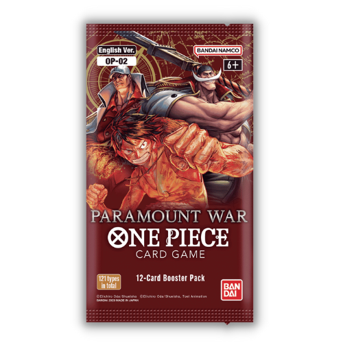 One Piece Card Game - OP02 - Paramount War - Booster - Englisch
