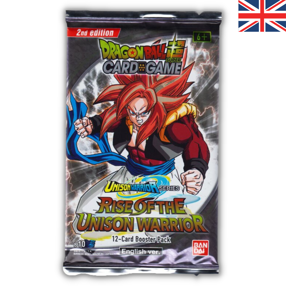 Dragon Ball Super Card Game - BT10 - Rise of the Unison Warrior 2nd - Booster - OVP/Sealed