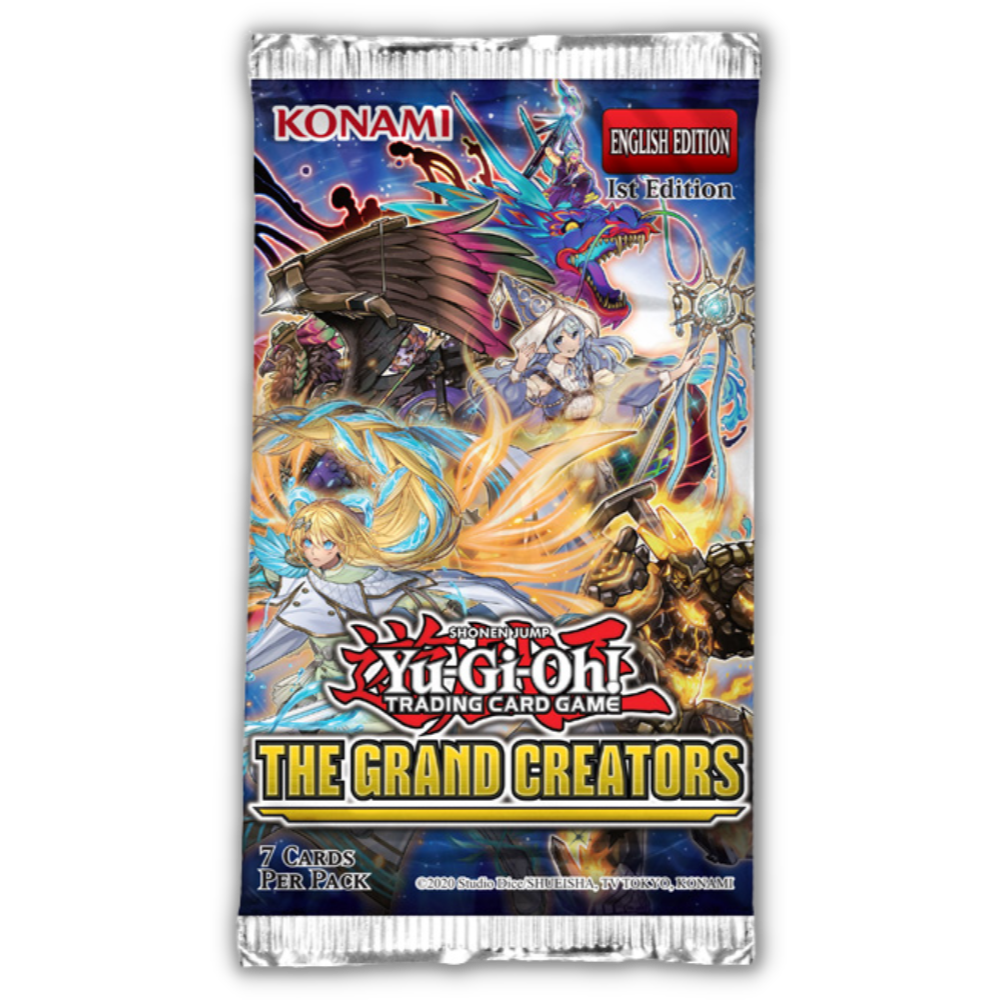 Yu-Gi-Oh! The Grand Creators - Booster Pack - Deutsch - 1. Auflage